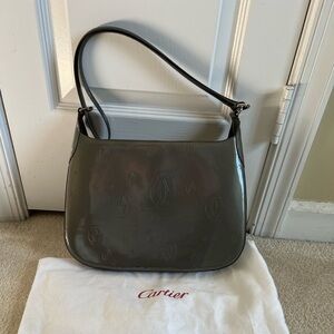 Cartier Patent Leather Purse - Green